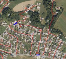 Verje (Si) - trasa spodnji del do Verje 32